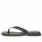 Vagabond Shoemakers Women's Izzy Leather Flip Flops in Black