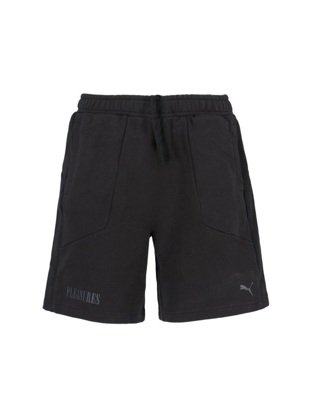 Photo: Puma X Pleasures Logo Shorts