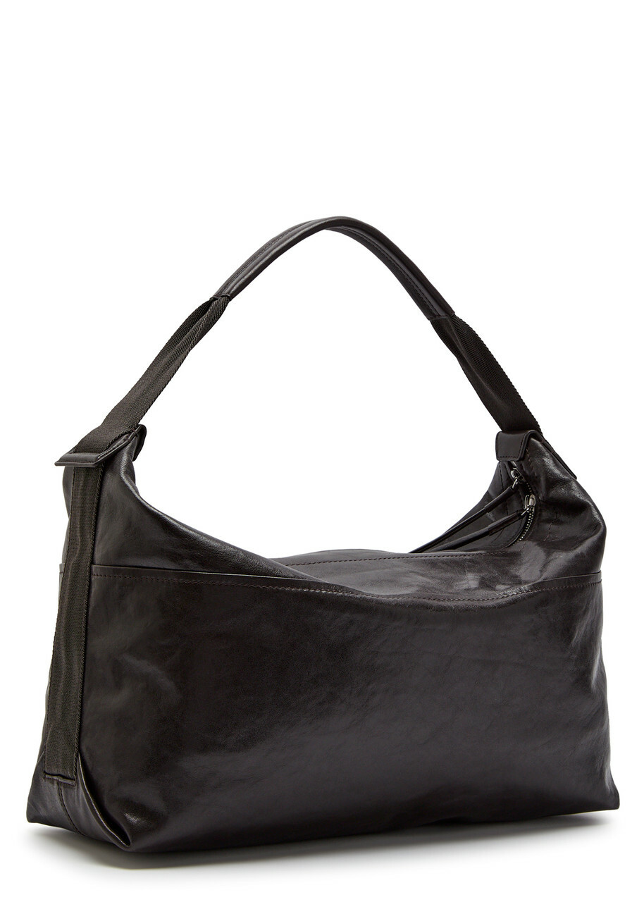 Lemaire Berlingot Leather Hobo bag - Brown - One Size