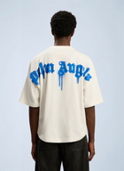 Palm Angels Curved Logo Over T-shirt