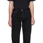 Bottega Veneta Black Japanese Denim Jeans