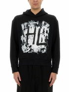 Helmut Lang scribble Sweatshirt