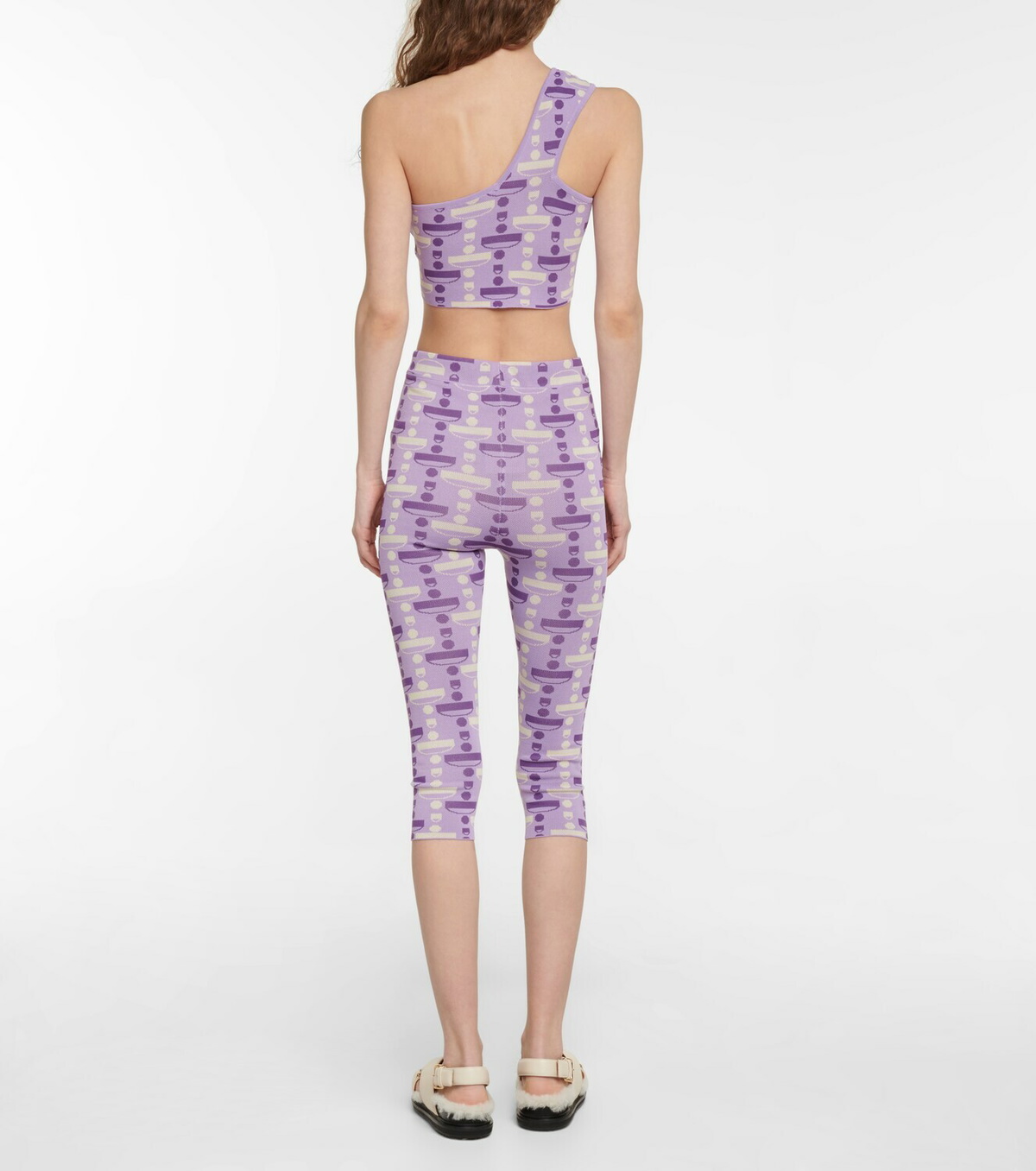 Dodo Bar Or Jacquard high-rise leggings
