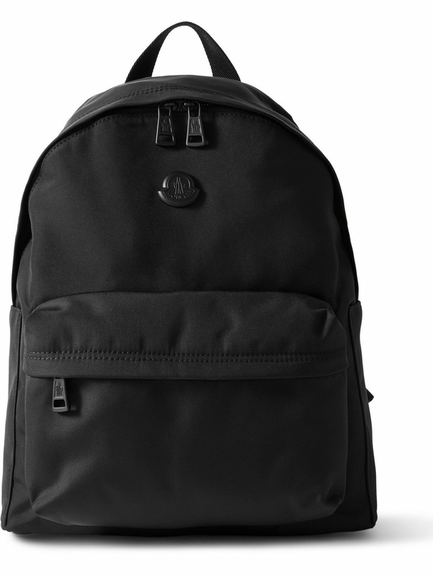 Photo: Moncler - Pierrick Logo-Appliquéd Canvas Backpack