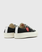 Comme des Garçons Play X CONVERSE Chuck Taylor'70 Small Red Heart Low Top Black Mens Lowtop