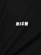 MSGM - Micro Logo Print Cotton Jersey T-shirt