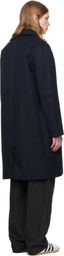 A.P.C. Navy Hugo Mac Coat