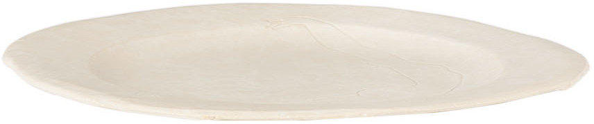 Yellow Nose Studio White Arch Back Dinner Plate