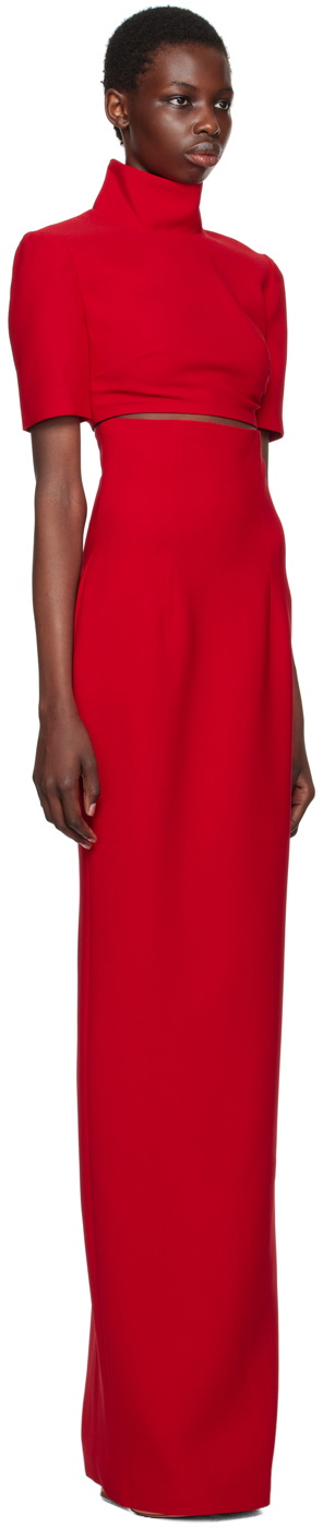 Mônot Red Dakota Maxi Skirt