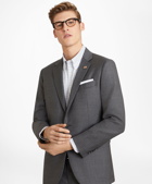Brooks Brothers Men's Milano Fit Two-Button Stripe 1818 Suit | Grey