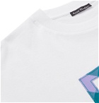 Acne Studios - Erian Logo-Appliquéd Cotton-Jersey T-Shirt - White