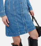 7 For All Mankind Luxe denim shirt dress