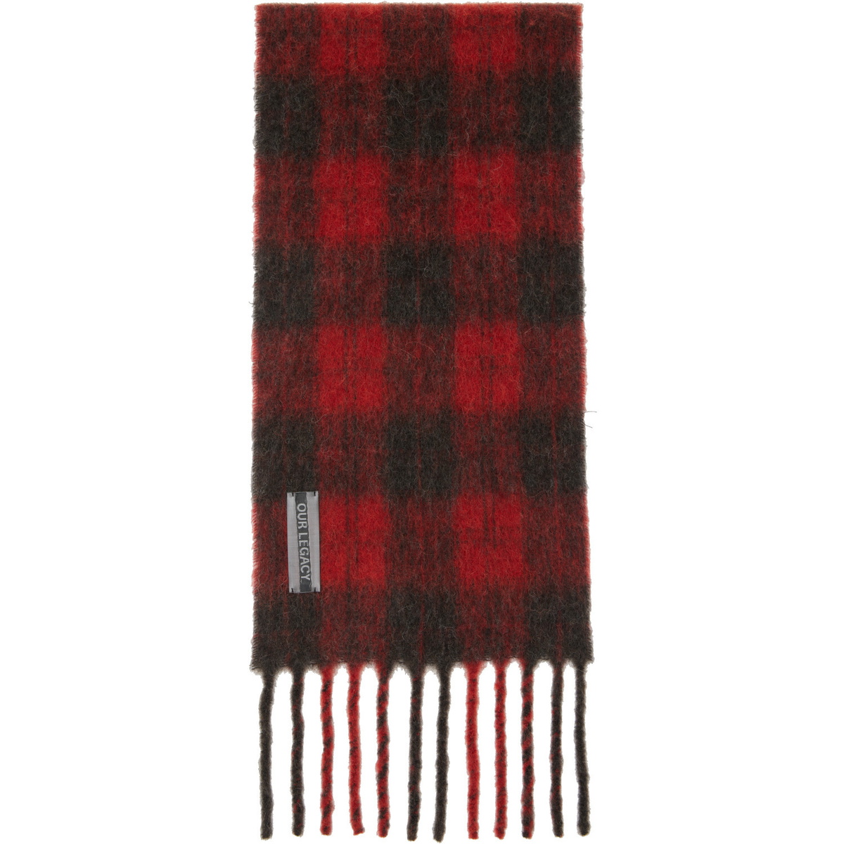 Our Legacy Gray Piano Scarf Our Legacy