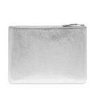 Comme des Garçons SA5100G Wallet in Silver