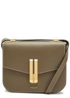 Demellier The Vancouver Grained Leather Cross-body bag - Taupe - One Size