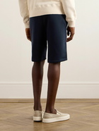 Paul Smith - Logo-Appliquèd Striped Cotton-Jersey Shorts - Blue