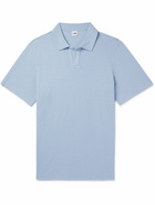 NN07 - Ross Cotton and Modal-Blend Polo Shirt - Blue