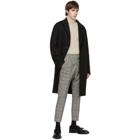 AMI Alexandre Mattiussi Black and Off-White Prince Of Wales Trousers