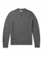 Jil Sander - Stretch Alpaca and Wool-Blend Sweater - Gray