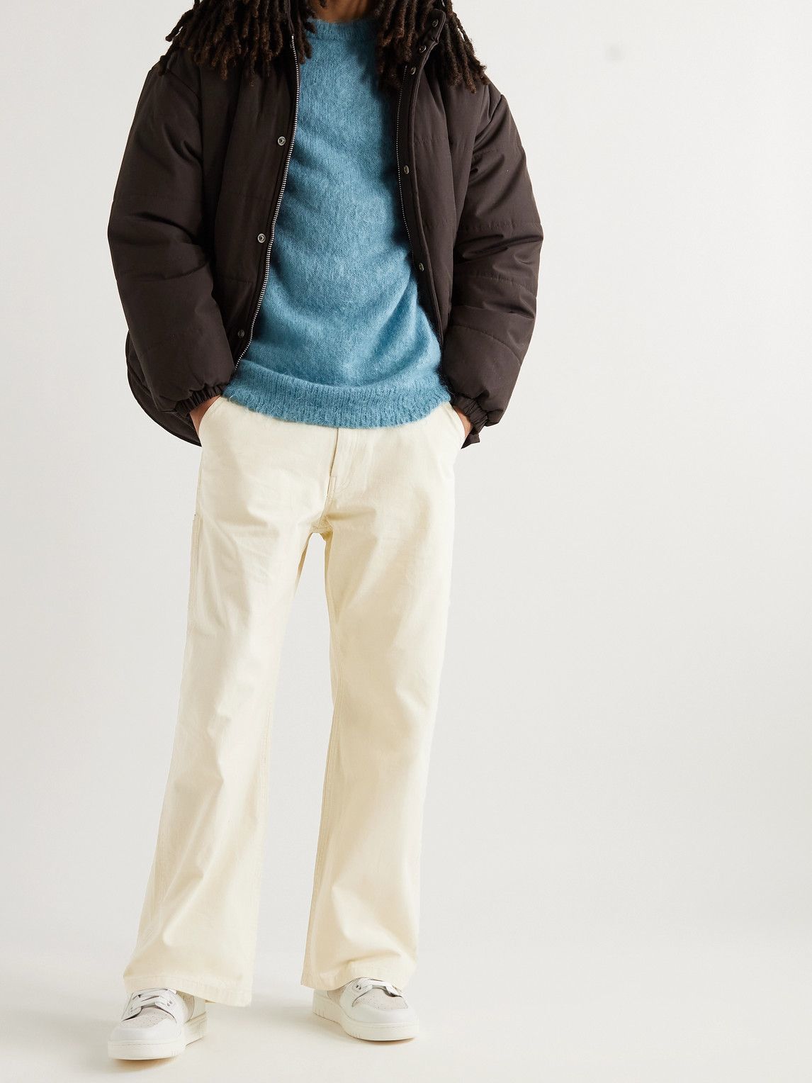 Acne Studios - Workwear Straight-Leg Organic Cotton-Canvas