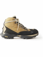 ROA - Andreas Strap Rubber-Trimmed Ripstop Boots - Brown