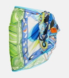 Pucci Printed cotton beach cover-up