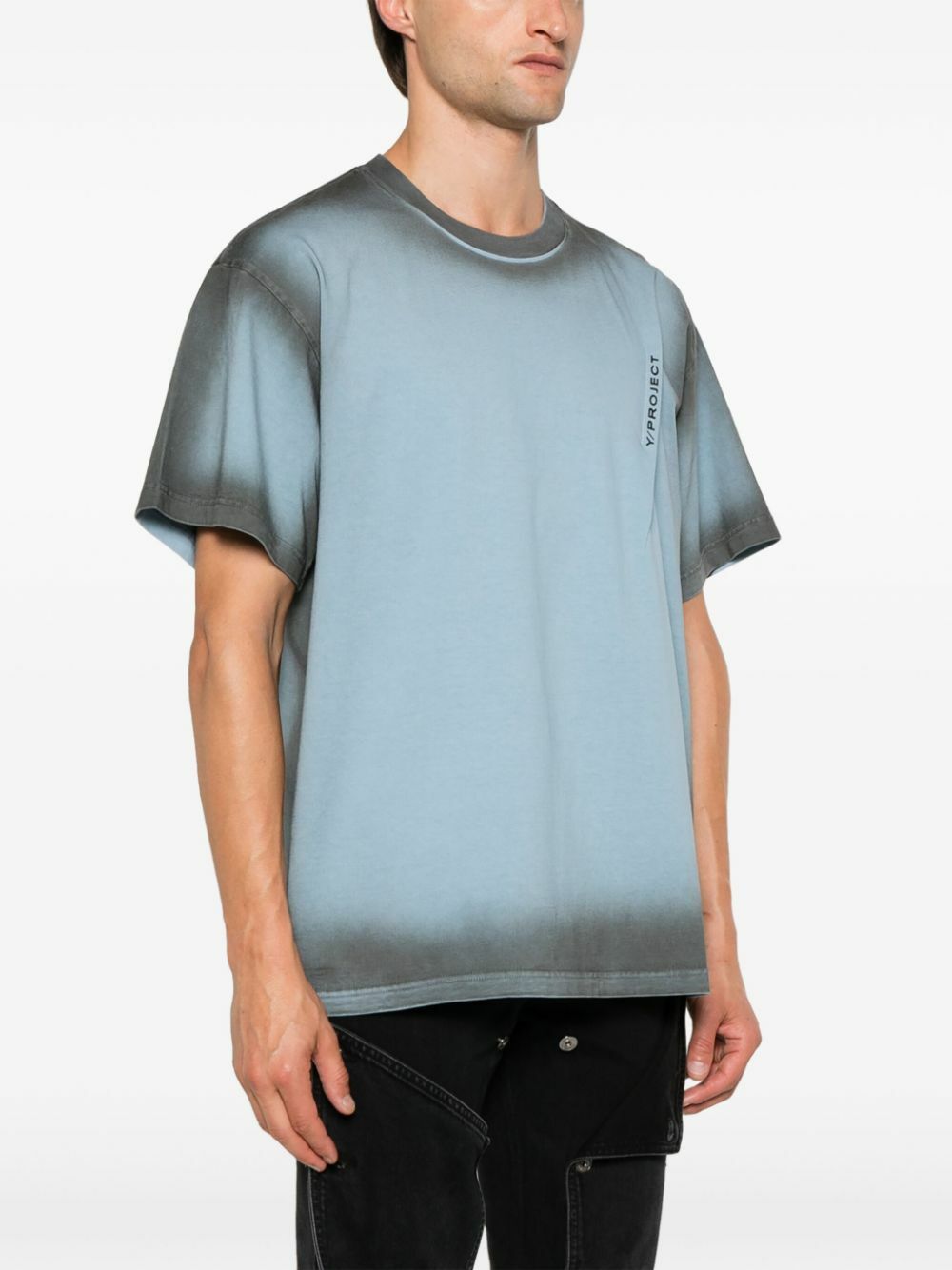 Y/Project Pinched Ombré T-Shirt