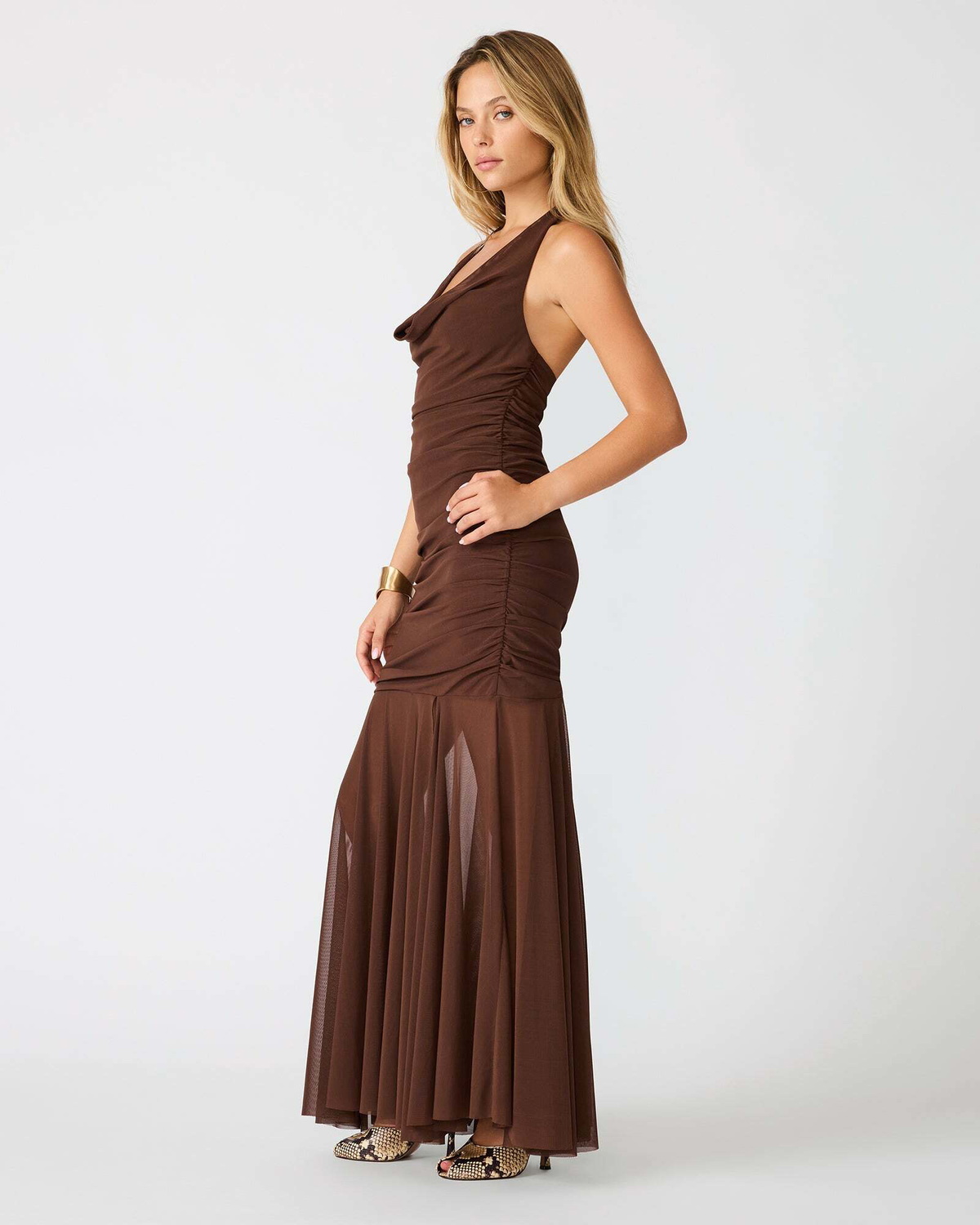 Steve Madden Evera Dress in Chocolate