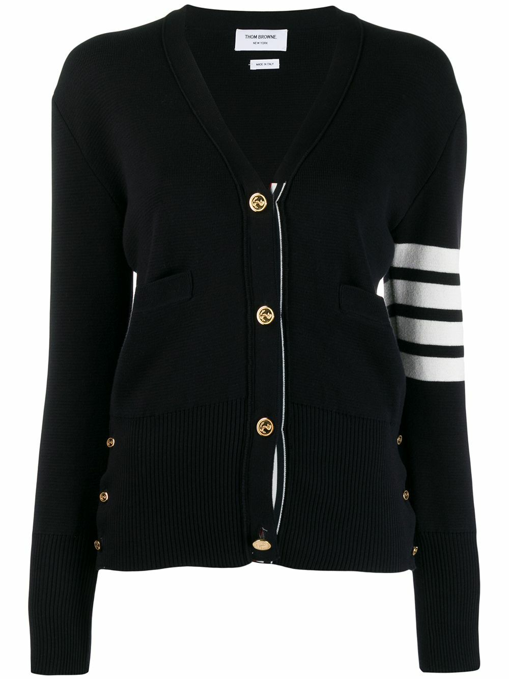 Thom Browne Thom Browne 4Bar cashmere cardigan main image 0