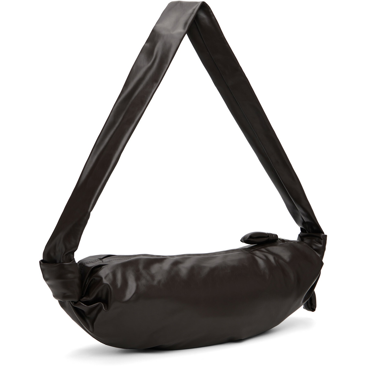 LEMAIRE Brown Medium Soft Croissant Bag