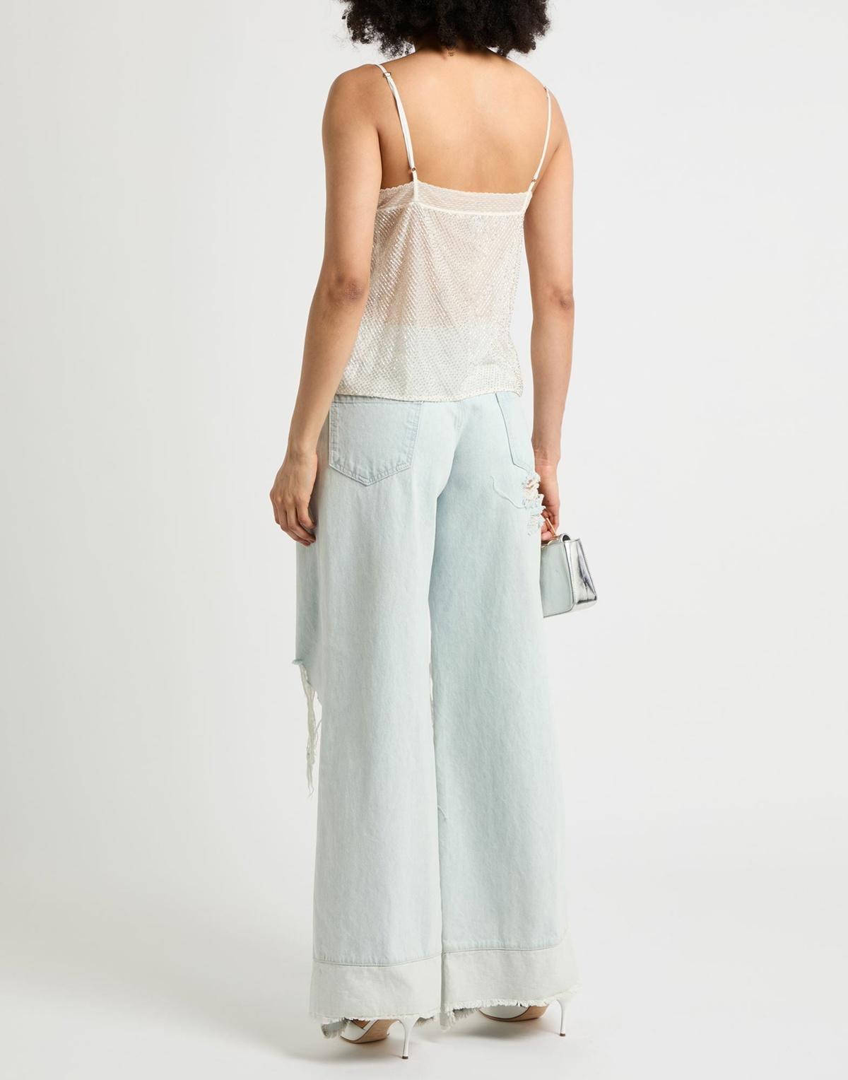 Elisabetta Franchi Womens Top in Off white