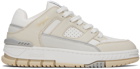 Axel Arigato Beige & White Area Lo Sneakers