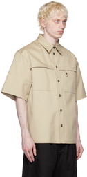 Emporio Armani Beige Double Shirt