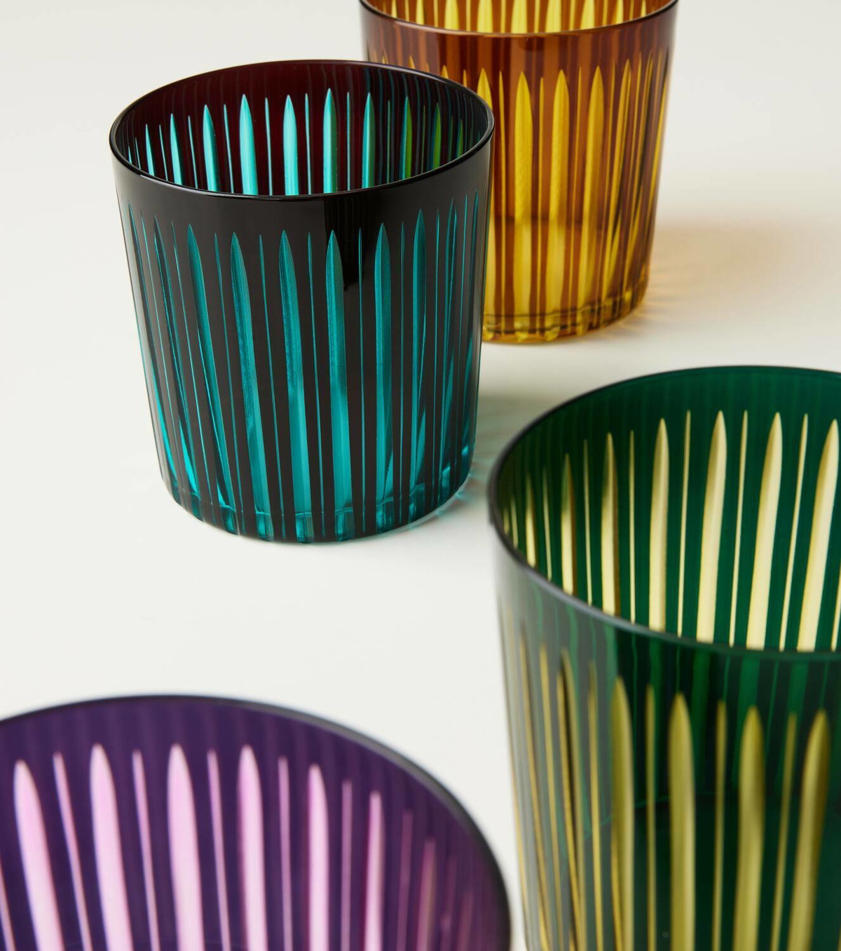 L'Objet Prism set of 4 glasses