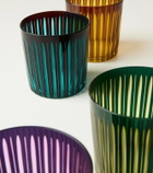 L'Objet Prism set of 4 glasses