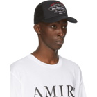 Amiri Black Les Amoureux Cap