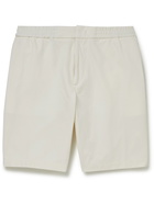 HUGO BOSS - Cotton-Blend Shorts - White