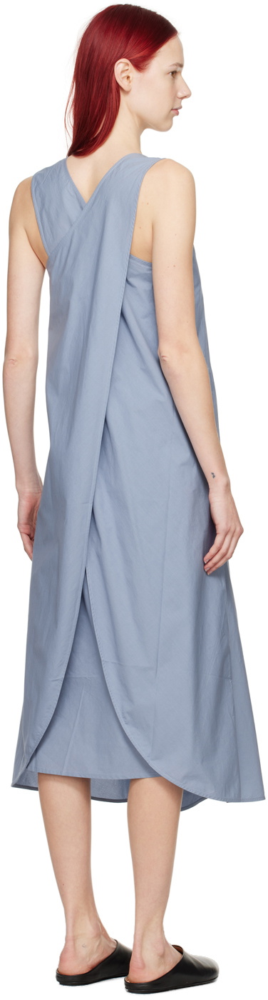 Youth Gray Lettuce Edge Midi Dress