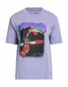 Jordan Womens T-shirt in Purple