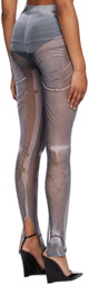 BONBOM Gray Printed Leggings