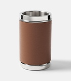 Giobagnara Ocean steel and leather bottle cooler