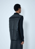 Moncler + Rick Owens Geocamo Flight Leather Hooded Gilet