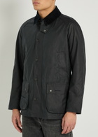 Barbour Ashby Waxed Cotton Jacket Navy