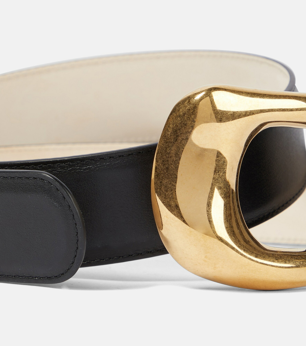 Altuzarra - Brass leather belt