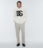 Dolce&Gabbana - Intarsia linen sweater