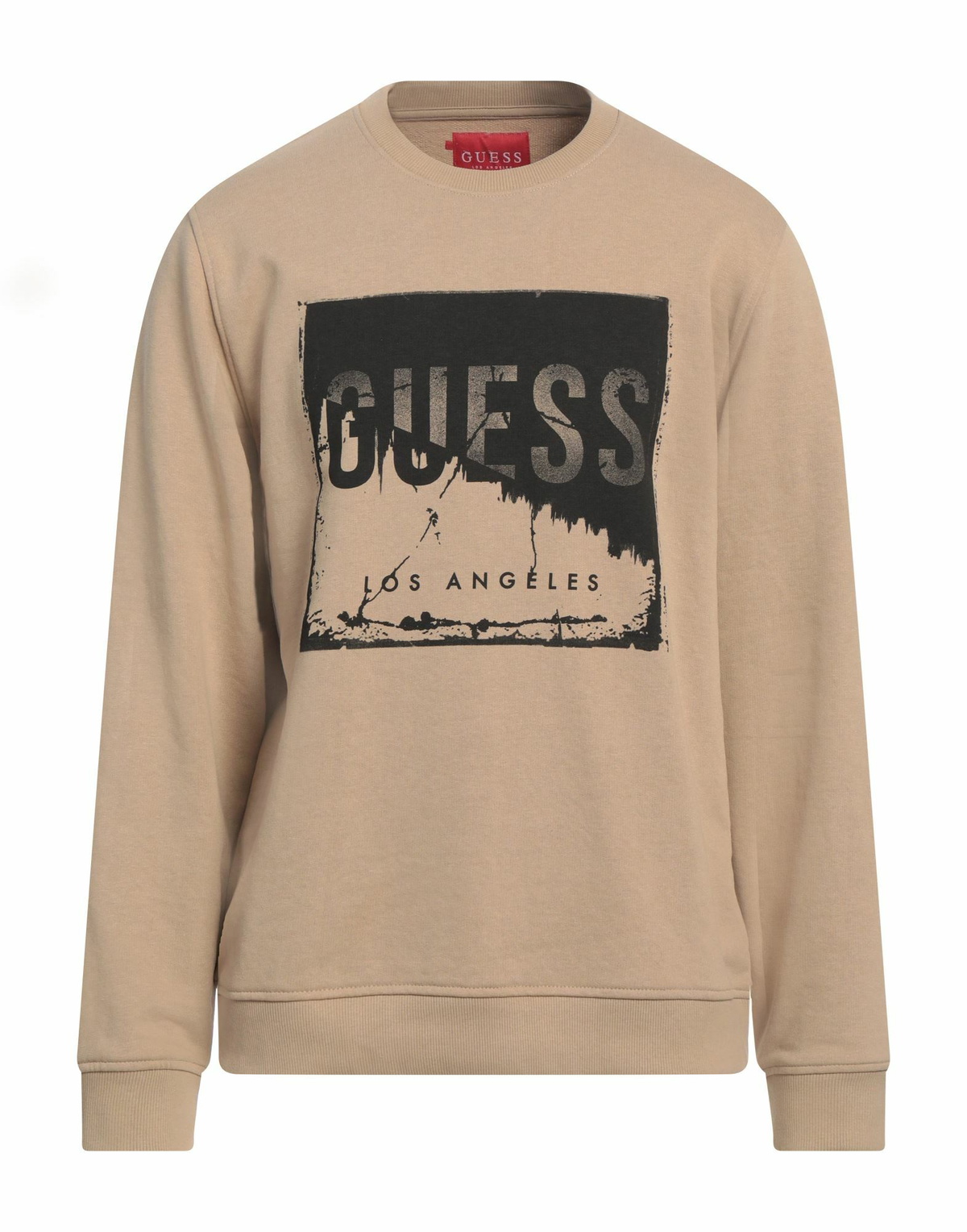 Guess Mens Sweatshirt in Beige