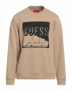 Guess Mens Sweatshirt in Beige