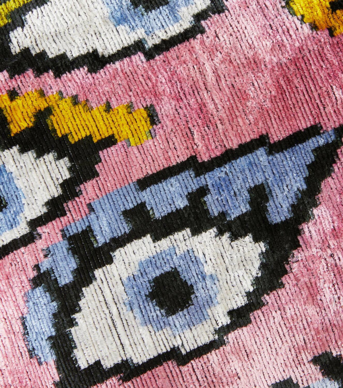 Les-Ottomans Velvet cushion