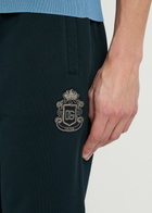 Dolce & Gabbana Logo-appliquéd Cotton Sweatpants Navy