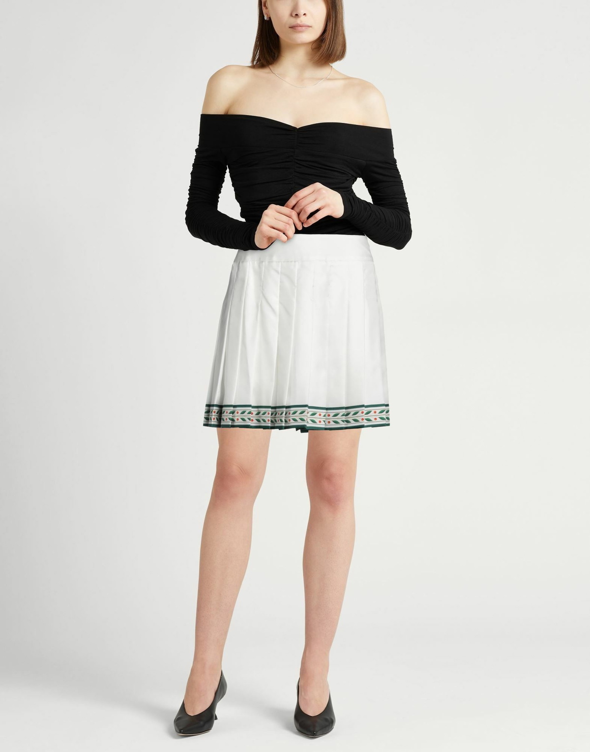 Casablanca Womens Mini skirt in White